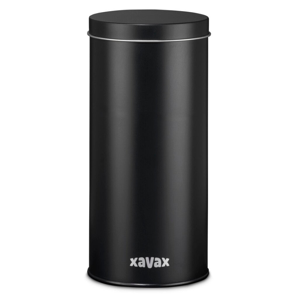 Xavax Xavax Coffee Path tin for storing 20 Senseo-Pads etc. Metal black