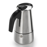 Xavax espressomaker van rvs voor 4 kopjes fornuiskan o.a. inductie 200ml