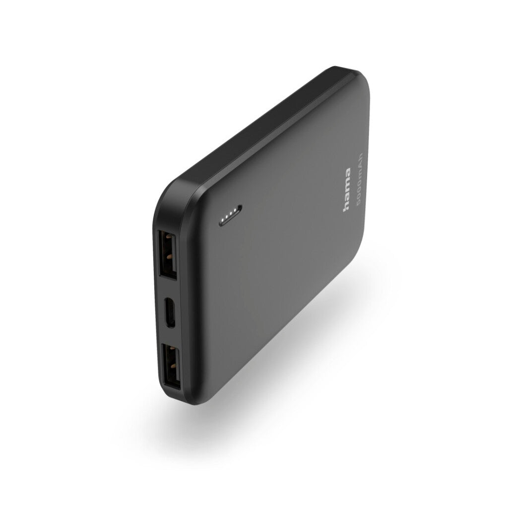 Hama Power Pack Pocket 5 5000mAh Salidas: 2x USB-A Anthracite