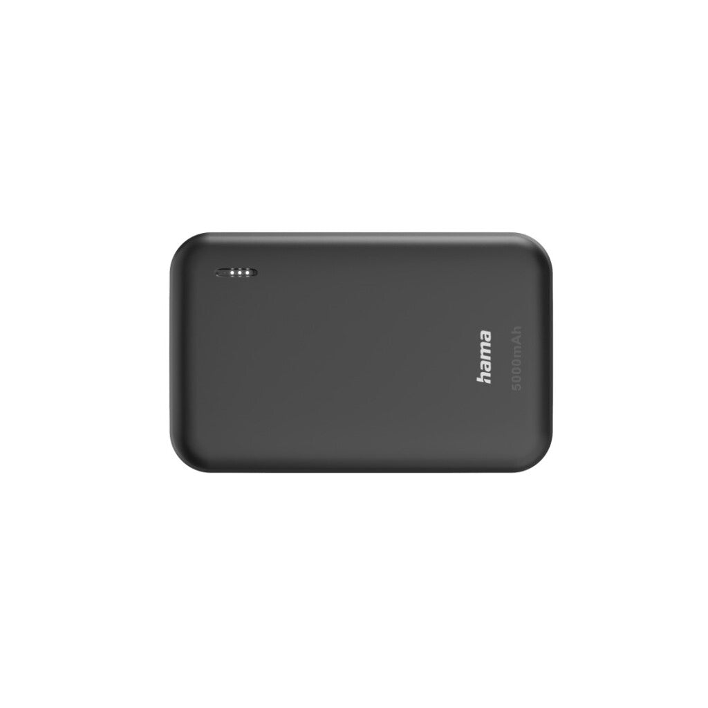 Hama Power Pack Pocket 5 5000mAh Output: 2x USB-A Anthracite