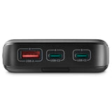 HAMA POWER PACK PD 10 10000MAH 3 Izhodi: 2x USB-C 1X USB-A Antracit