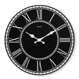 Hama wandklok rab vintage tikt niet 30 cm zwart wit mdf