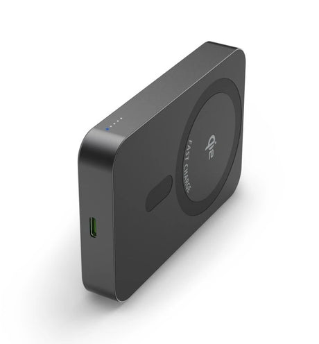 Hama qi2 wireless power pack 10000mah inductief opladen antraciet
