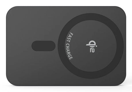 Hama qi2 wireless power pack 10000mah inductief opladen antraciet