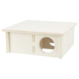 Trixie Trixie roedor House 4 habitaciones 25x10x25 cm de madera