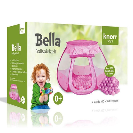 Overige merken knorrtoys speeltent met 100 ballen roze