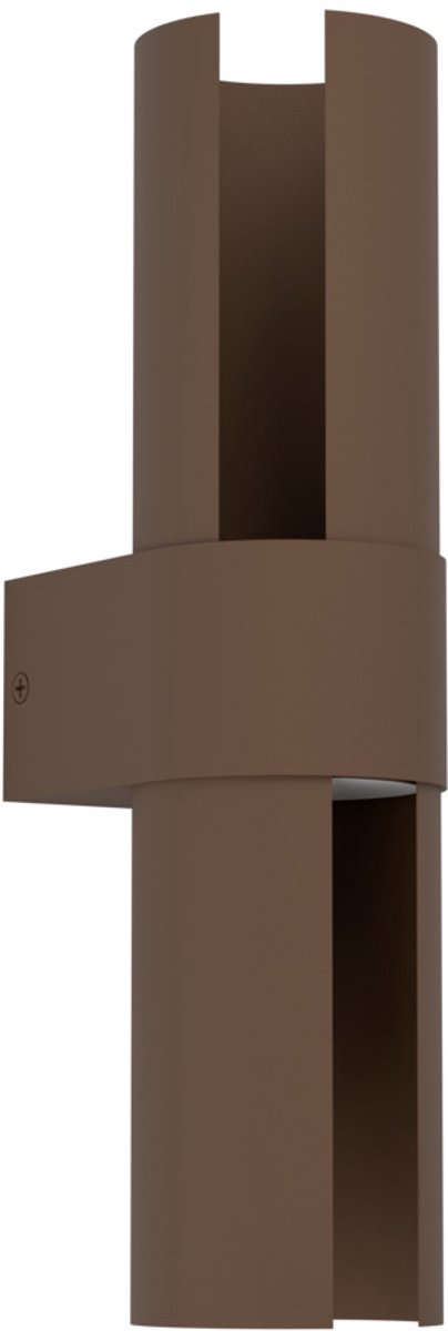 Eglo montelauro wandlamp buiten - 32 cm - roestbruin - instelbaar wit licht (warm, neutraal en daglicht)
