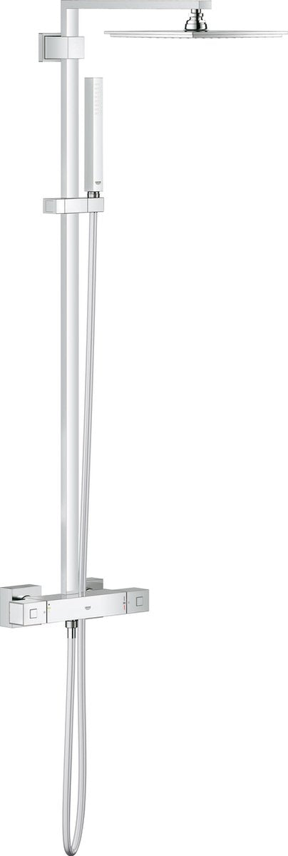 Grohe euphoria cube xxl regendouche ø 23 cm - met thermostaatkraan - 15 cm hartafstand