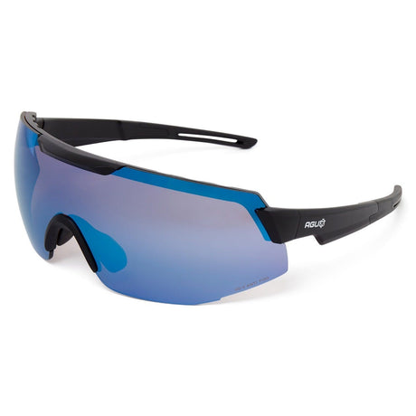 Pride hdii fietsbril zwart blauw lens