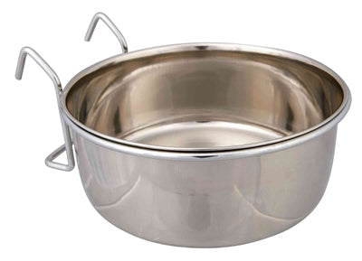 Trixie Food Bowl con soporte para colgar acero inoxidable