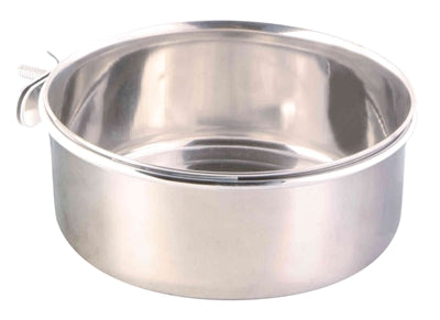 Trixie Food Bowl con tornillo de acero inoxidable