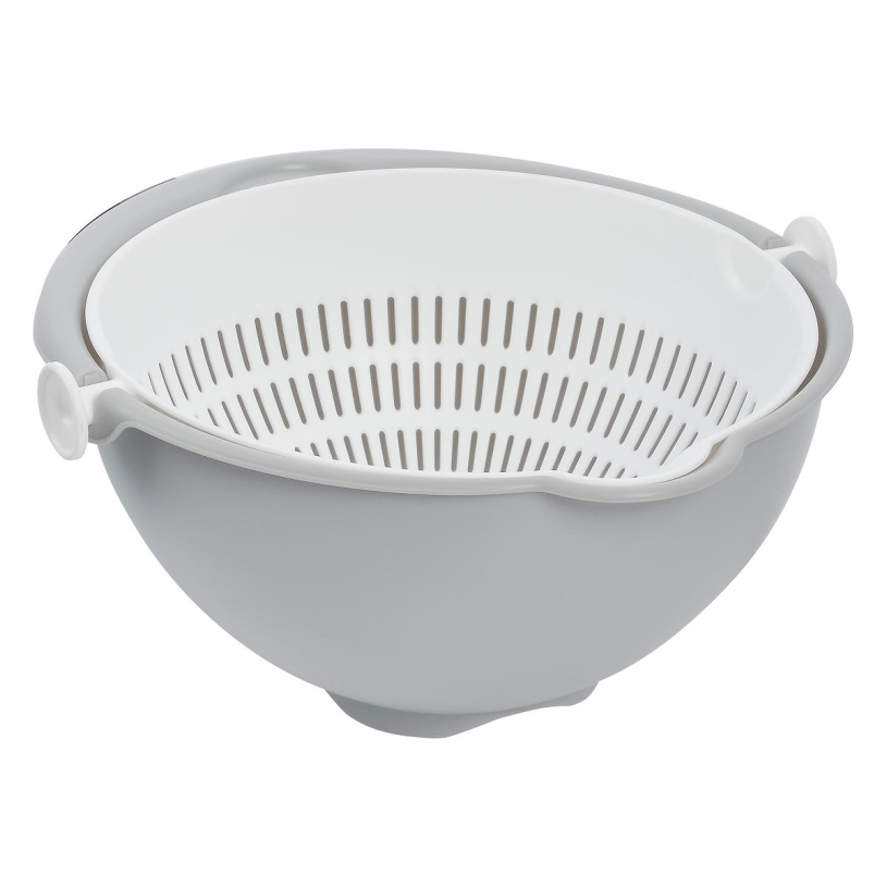 Keeeper stella mengkom en vergiet 2in1 s 21cm -nordic grey