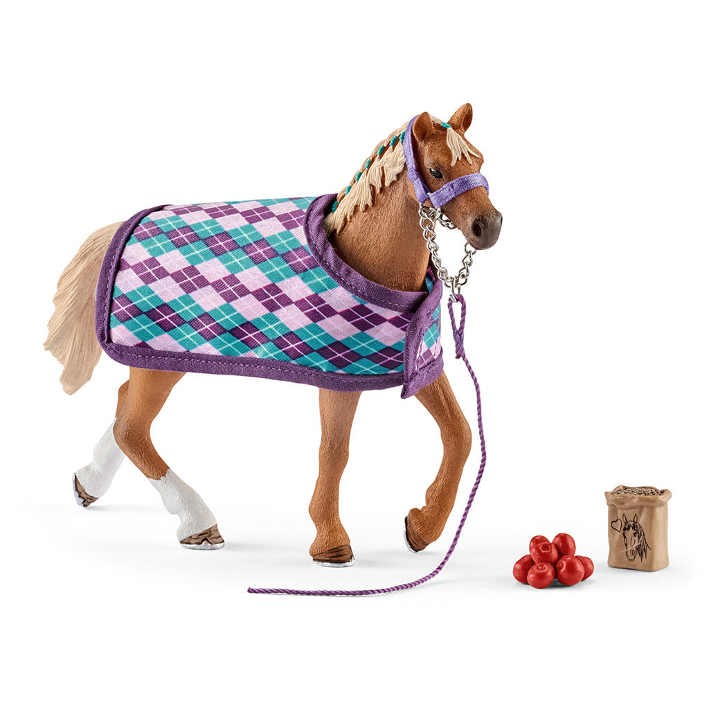 Schleich Horse Club English Thoroughbred z odejo 42360