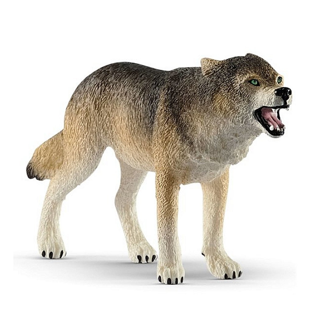 Schleich wild life - wolf - speelfiguur - kinderspeelgoed voor jongens en meisjes - 3 tot 8 jaar - 14821