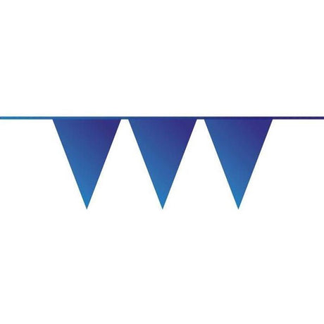 Haza vlaggenlijn 10mtr blauw vlaggenlijn 10mtr blauw
