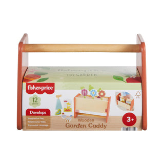 Fisher price hout tuin gereedschap | 2 stuks