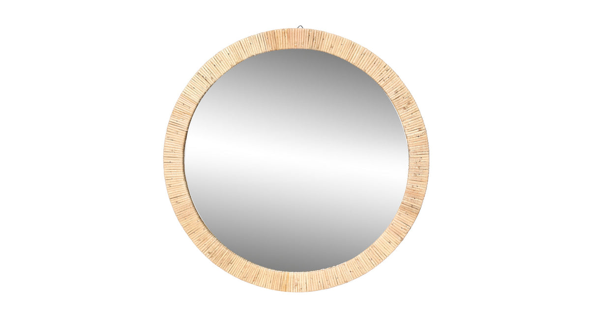 Mirror chincho rattan 58cm