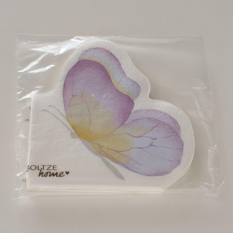 Boltze home servetten vlinder 16x15cm