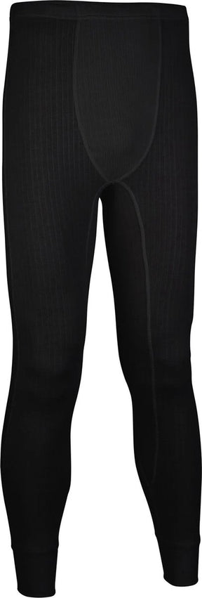 Avento thermobroek - mannen - zwart - maat l - elastische taille
