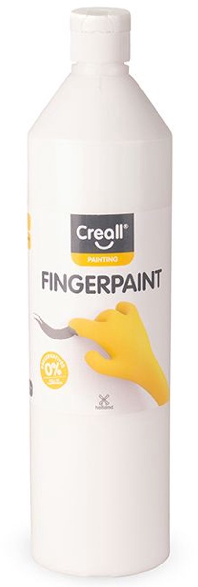 Creall vingerverf conserveringsvrij wit, 750ml