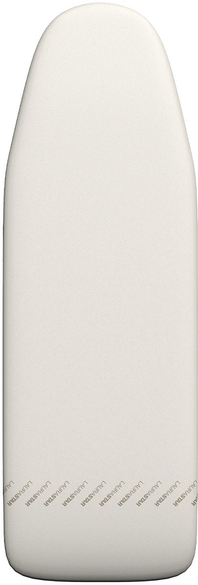 Laurastar universalcover-hoes beige, 131 cm x 55 cm, 100% katoen, praktisch clipsysteem, geschikt voor alle strijkplanken van andere merken, machinewasbaar