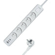 Morre power strip 5g usb, 2xusb-c,1,5m