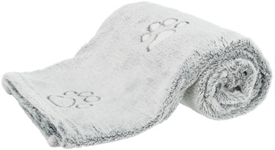 Trixie hondendeken nando softfleece lichtgrijs