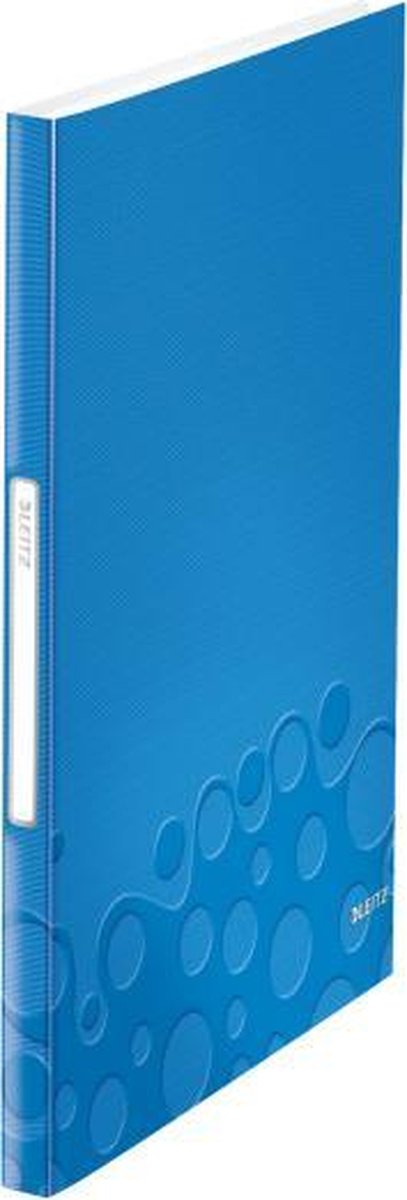Leitz wow showalbum - a4 - 40 hoezen - blauw
