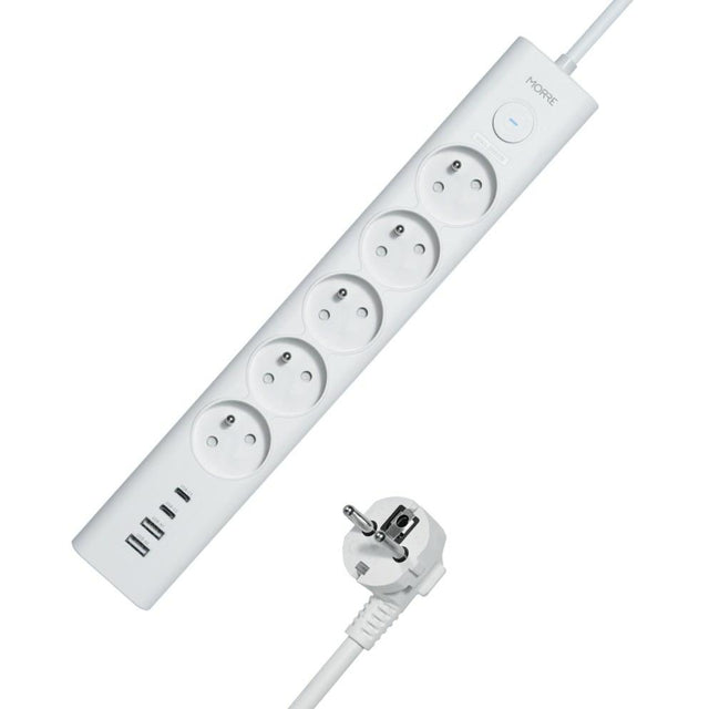 Morre power strip 5g 2xusb, 2xusb-c,1,5m