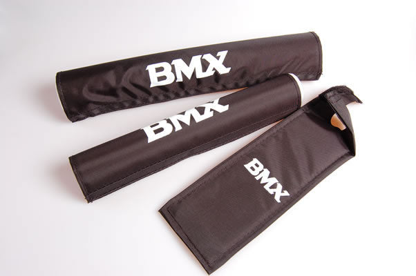 Bmx pad set zwart beschermer