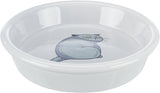 Trixie Food Bowl ciotola d'acqua CATTO arrabbiato gatto grigio