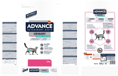 Advance Veterinary Diet Cat Urinary Sterilized Less Calorie S.