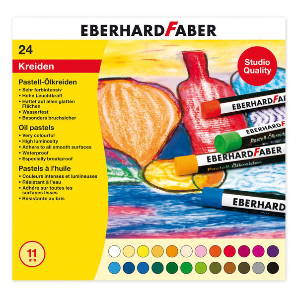 Eberhard Faber Eberhard Faber EF-522024 Oliepastelkrijt 11 mm škatla A 24 STS