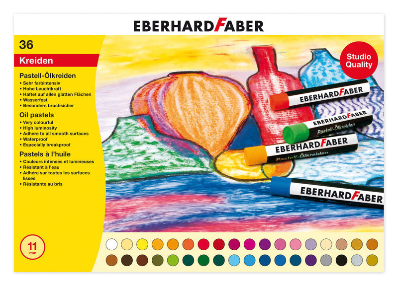 Eberhard Faber Eberhard Faber EF-522036 oliepastelkrijt efa 11mm box a 36 ms