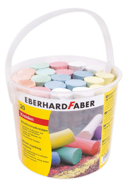 Eberhard Faber Eberhard Faber EF-526512 křída na chodníku s 20 křídami