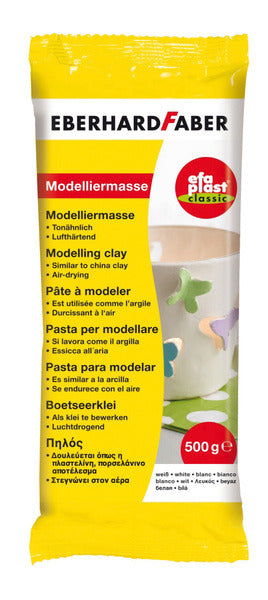 Eberhard Faber EF-570301 Materiale di montaggio classico Efaplast 500GR. bianco