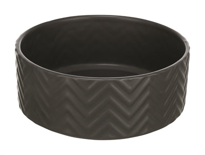 Trixie Food Bowl bere a onda di bidone in ceramica grigio