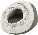 Trixie Cat Basket Iglo Harvey Gray Blanco Blanco