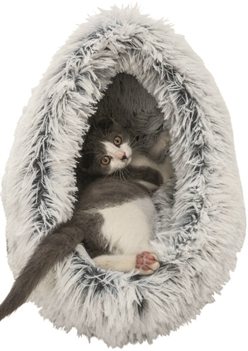 Trixie Cat Basket Iglo Harvey Gray Blanco Blanco