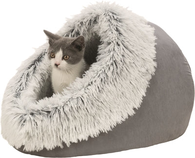 Trixie Cat Basket Iglo Harvey Gray Blanco Blanco