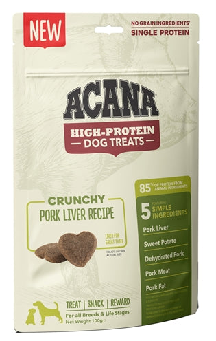 Acana High Protein Dog Trata carne de cerdo