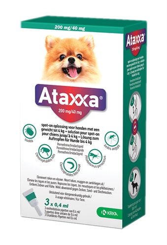 Krka ataxxa spot på hond