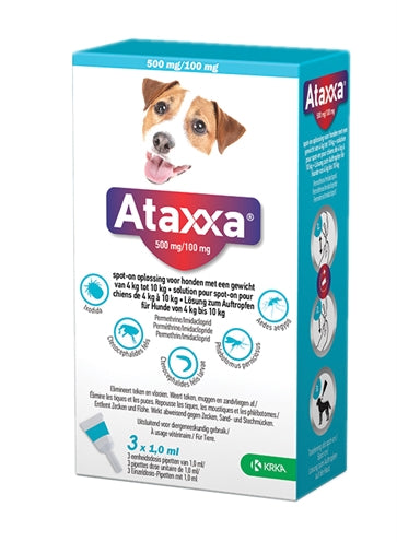 Krka ataxxa spot på hond