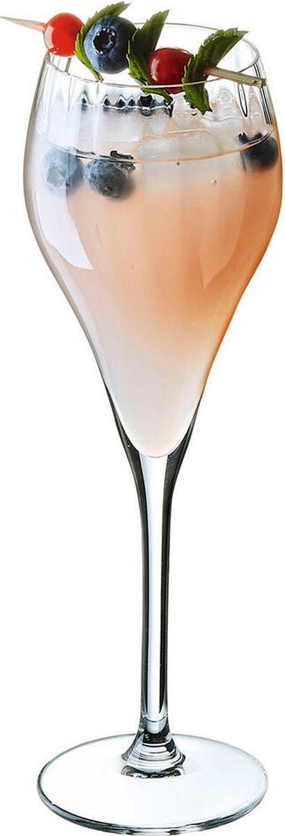Chef sommelier symetrie - champagneglas - 16cl - set-6