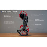 Novaride - ccd evo keramische derrailleur rival force red 12 speed zwart