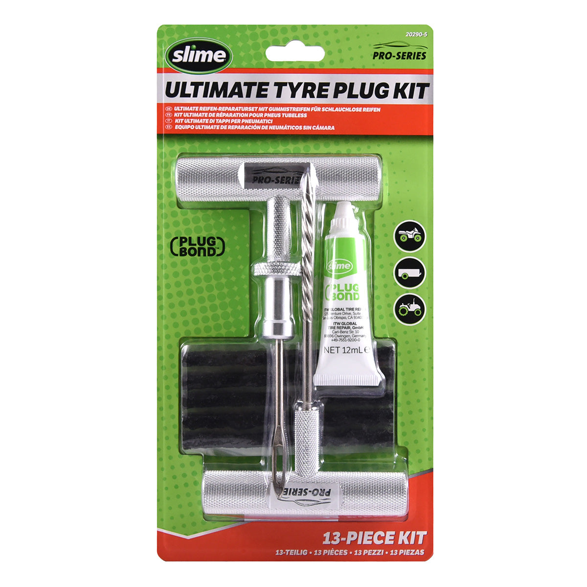 Slime ultimate bandenreparatieset voor off-highway banden