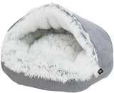 Trixie Dog Basket Donut Harvey Grey White-Black