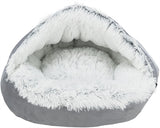 Trixie Dog Basket Donut Harvey Grey White-Black