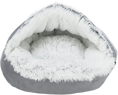 Trixie Dog Basket Donut Harvey Grey White-Black