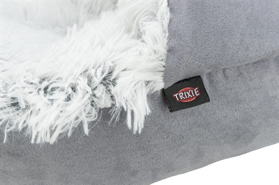 Trixie Dog Basket Donut Harvey Grey White-Black